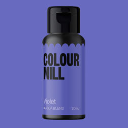 Violet Aqua Blend Food Color