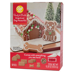 Gingerbread Dog House Kit