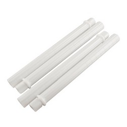 9" White Reg Locking Columns