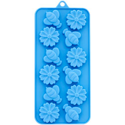 Flower & Bees Silicone Candy Mold