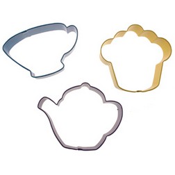 Tea Party Cookie Cutter Set