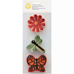 Spring Floral Cookie Cutter Set