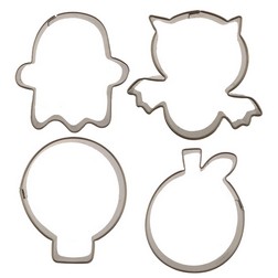 Halloween Cutie Cupcake Cookie Cutters Set