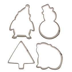 Winter Cutie Cupcake Cookie Cutters Set