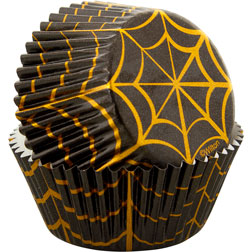 Foil Web Cupcake Liners