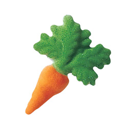 Carrot Sugar Decoration