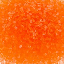 Orange Coarse Sugar Crystals