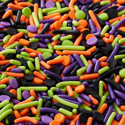 Traditional Halloween Sprinkle Mix