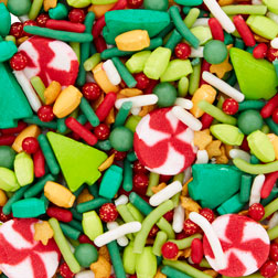 Christmas Tree Sprinkle Mix Ornament