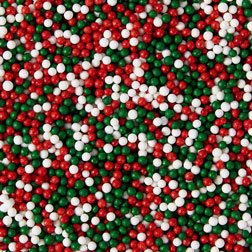 Christmas Mix Nonpareils