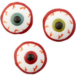 Bloody Eyeball Icing Decorations