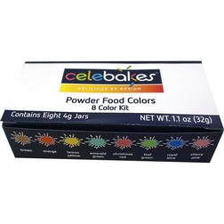 Powder Food Color Kit