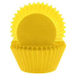 Yellow Cupcake Liners