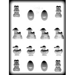 Easter Assortment Hard Candy Mold