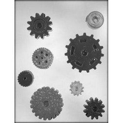 Gears Chocolate Mold