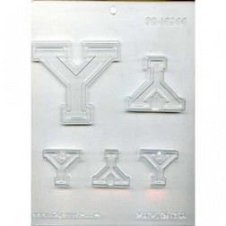 Collegiate Letter Y Chocolate Mold