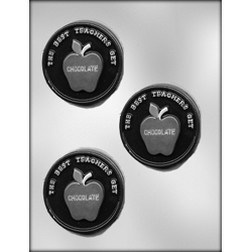 Great Teachers Get Chocolate w/Apple Candy Mold