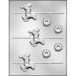 Carousel Horse Sucker for Carousel Set Candy Mold