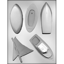 3D Boats Chocolate Mold