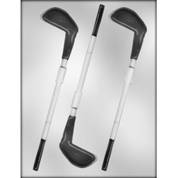 Golf Clubs Sucker Chocolate Mold