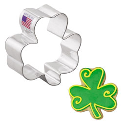 Shamrock Cookie Cutter - 2 5/8"