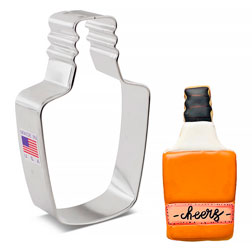 Liquor Bottle Cookie Cutter