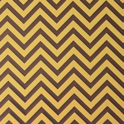 Chocolate Transfer Sheet - Gold Chevron