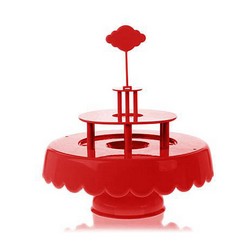 Magic Sweet Cake Stand Set - Red