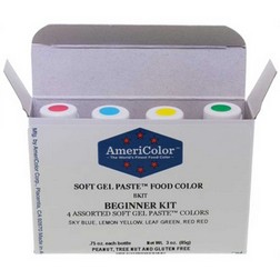 Beginner Soft Gel Paste™ Food Color Kit