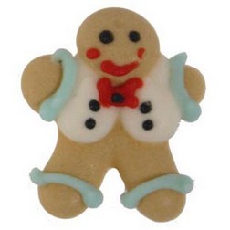 Gingerbread Boy Icing Decorations