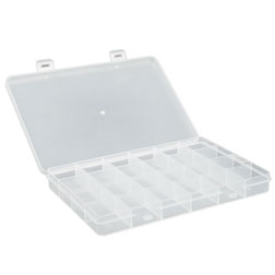 24 Slot Mini Plastic Organizer Box