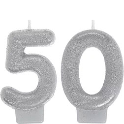 Celebrate 50 Candle Set
