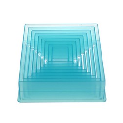 Square Plastic Cutter Set