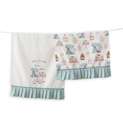 Mixer and Cupcakes Towel Set