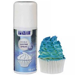 Blue Edible Lustre Spray - Sale