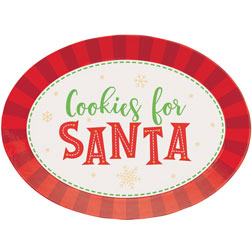 Cookies for Santa Serving Platter