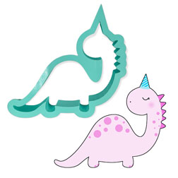 Party Dinosaur Cookie Cutter