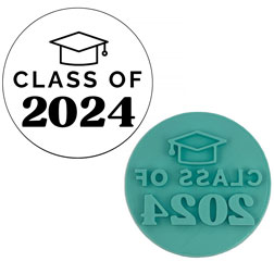 Class of 2024 Fondant Stamp