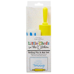 Little Chefs Rolling Pin and Mat Set