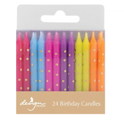 Razzle Dazzle Dots Birthday Candles