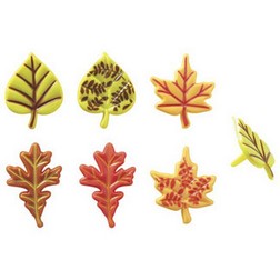 Fall Leaves Cake Picks