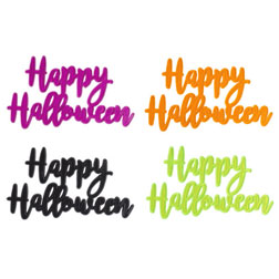 Happy Halloween Cake Topper Assortment