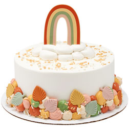 Boho Rainbow Cake Topper Picks