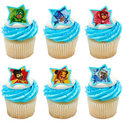 PJ Masks Cupcake Toppers