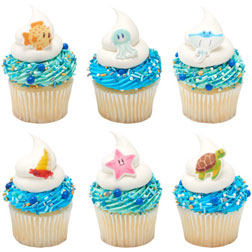 Sea Friends Icing Decorations