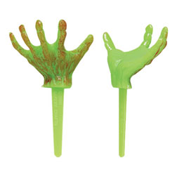 Zombie Hands Graveyard Cupcake Picks