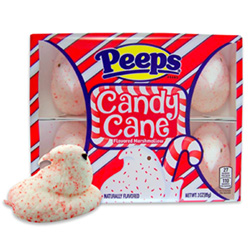 Candy Cane Flavored Peeps