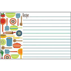 Pots & Pans Recipe Cards