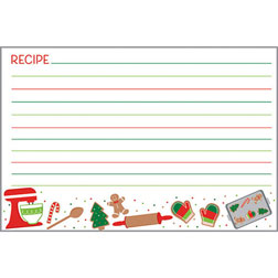Holiday Baking Recipe Cards