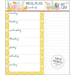 Meal Planner Pad - Pots & Bird